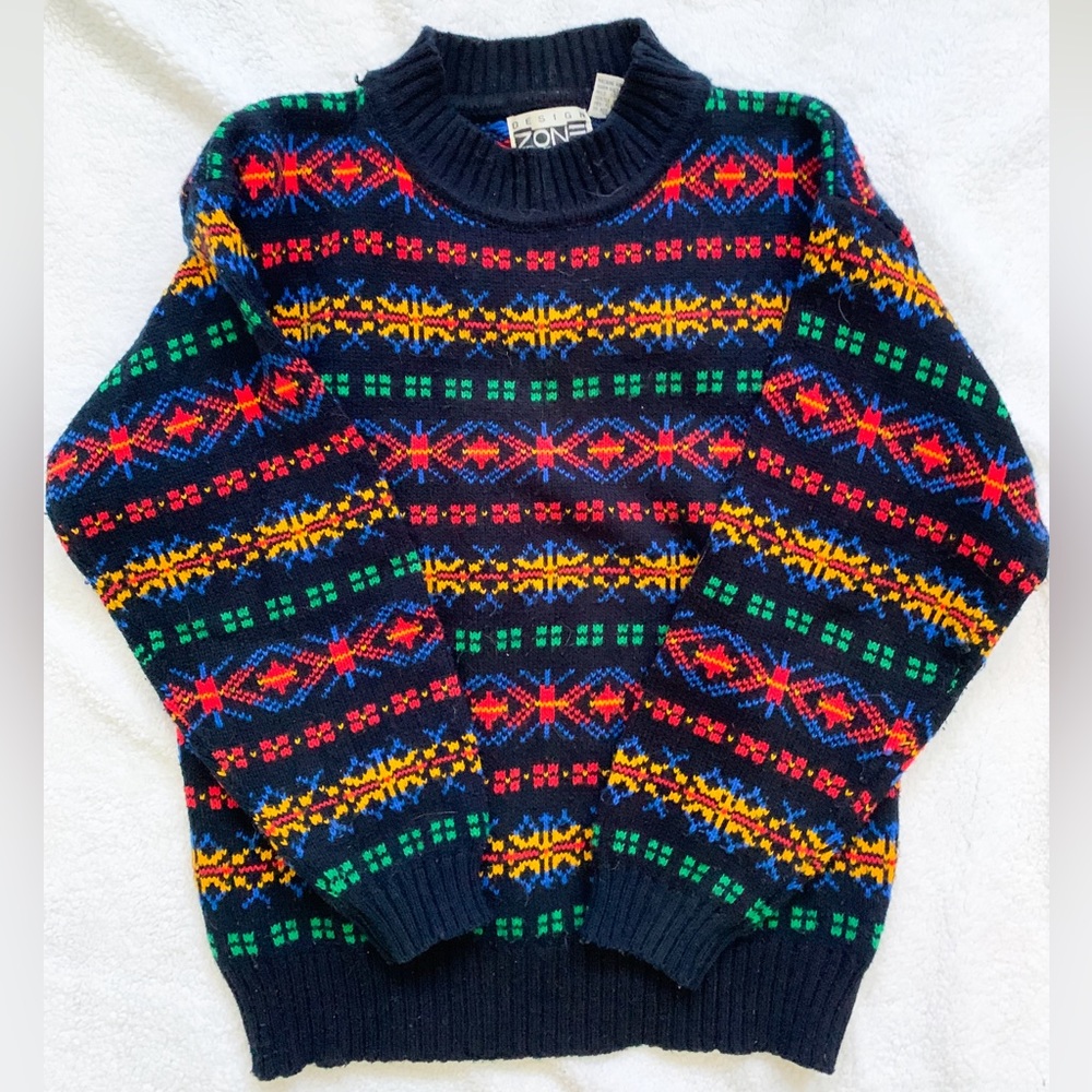 Vintage Christmas Sweater Size M